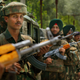 Indian Army troops in Kashmir, 2002.
